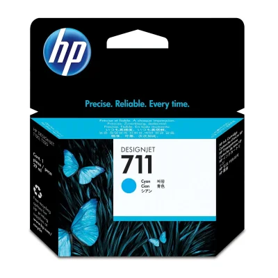 Cartus cerneala ORIGINAL  HP 711 CYAN CZ130A