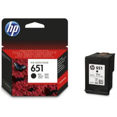 Cartus cerneala ORIGINAL HP 651 negru C2P10AE