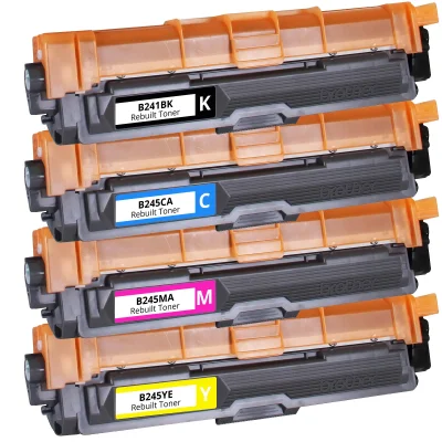 Set 4 Cartuse  Toner Laser Brother Compatibil TN245/TN241   BK/C/M/Y