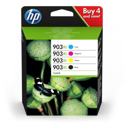 Set 4 cartuse cerneala ORIGINAL HP903 XL 