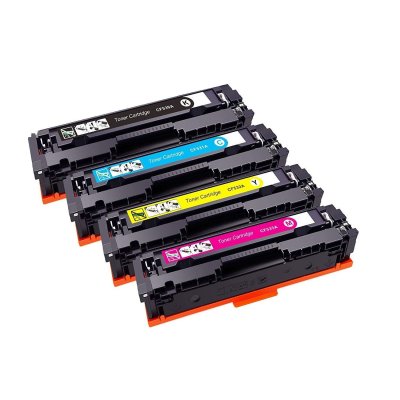 Set de 4 Cartuse Toner compatibile cu HP CF530A, CF531A, CF532A, CF533A,