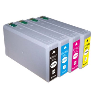 Set 4 Cartuse compatibile Epson T 7891