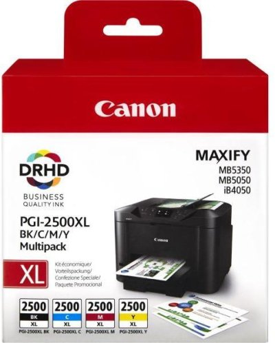 Set 4 cartuse cerneala ORIGINAL Canon PGI2500 XL 