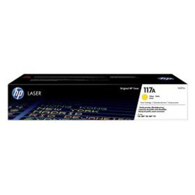 117A Cartus Toner Original HP W2072A (Nr. 117A), 700 pagini, Yellow, pentru HP Color Laser 150a, HP Color Laser 150nw, HP Color Laser MFP 178nw, HP Color Laser MFP 179fnw