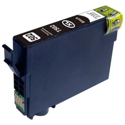 Cartus cerneala, HQ, compatibil EPSON T502Xl BK, negru, 13ml, Epson Expression