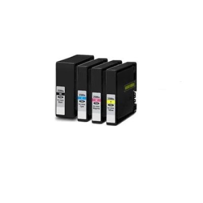 Set 4 Cartuse GraphiteK compatibile Canon PGI2500 XL BK/C/M/Y