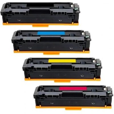Set 4 Cartuse toner 054H BK/C/M/Y 10000 Pag Compatibile Canon i-SENSYS MF645Cx i-SENSYS MF643Cdw i-SENSYS MF641Cw i-SENSYS LBP623Cdw i-SENSYS LBP621Cw