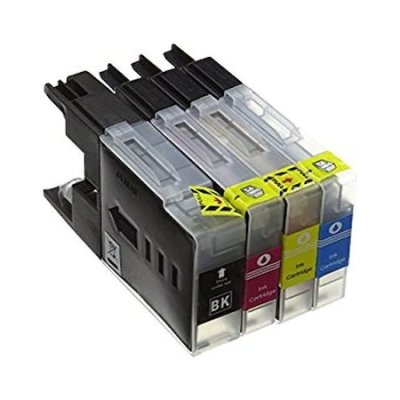 Set 4 cartuse GraphiteK compatibile Brother LC1240 , LC1280, LC1220 Black Cyan Magenta Yellow compatibile