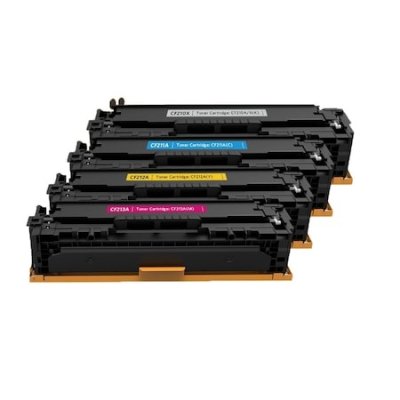 Set 4 tonere LASERJET compatibile HP CF210A CF211A CF212A CF213A