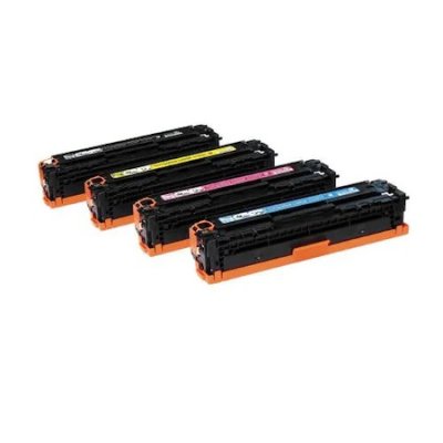 CF380X Set 4 CartuseToner Compatibile BKXL/C/M/Y,HP Color LaserJet Pro MFP M476 dn,Color LaserJet Pro MFP M476 dw,Color LaserJet Pro MFP M476 nw-HP CF380X 4.4K/CF381A 2.7K/CF382A 2.7K/CF383A 2.7K