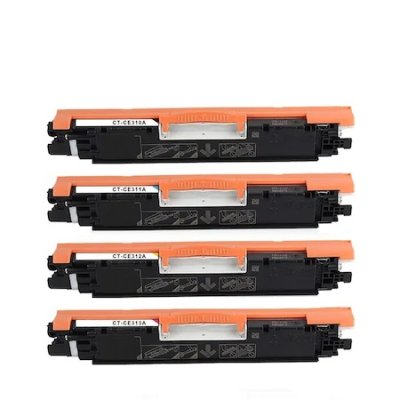 Set 4 cartuse toner, GraphiteK, compatibil HP CE310A/CE311A/312A/313A