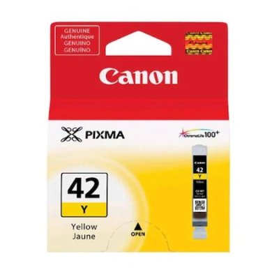 Cartus Original Canon CLI 42 Yellow tank For Canon PIXMA PRO 100/ PRO100S