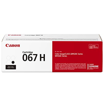 Cartus toner, ORIGINAL Canon, CRG067, negru, 1300 pag, pentru Canon I-Sensys LBP-631 / LBP-631-cw / LBP-633 / LBP-633cdw / MF-651 / MF- 651cw / MF-655 / MF-655cdw / MF-657 / MF-657cdw