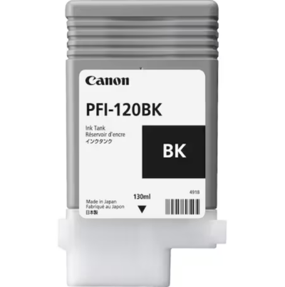 Cartus cerneala Canon PFI-120 Black 130ml pentru TM-200, TM-300