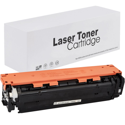 Cartus toner compatibil HP 125A CB540A / Canon CRG716 negru black, COLOR LASERJET CM1312 CP1215 CP1515, 2400 pagini