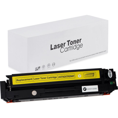 Cartus Toner, HQ-WB, compatibi cu HP, CF542X/054H (203X), YELLOW , 2500 pagini, pentru HP Color Laserjet Pro M254DW, HP Color Laserjet Pro M254NW, HP Color Laserjet Pro M280NW, HP Color Laserjet Pro M281FDN, HP Color Laserjet Pro M281FDW