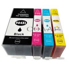 Set 4 cartuse imprimanta HP 940XL Black,Cyan,Magenta,Yellow compatibile HP