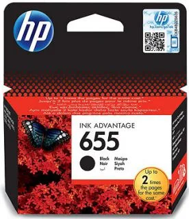 Cartus cerneala ORIGINAL HP 655 negru